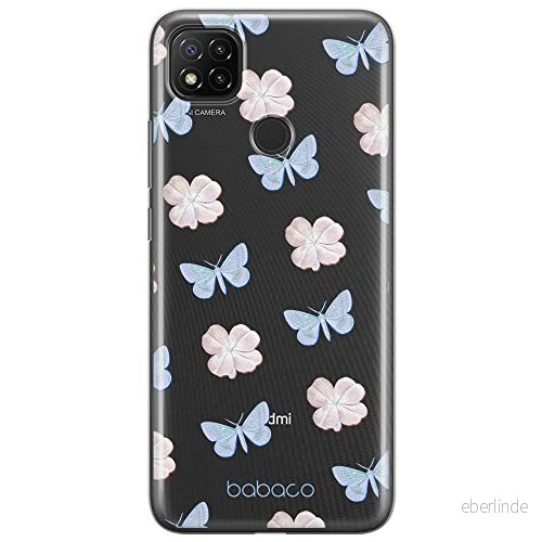 ERT GROUP mobiltelefonfodral för Xiaomi REDMI 9C originalt och officiellt licensierat Babaco mönster Flowers 043 optimalt anpassad till formen på mobiltelefonen, gedeeltelijk transparant 5905131319821