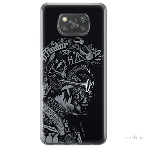 ERT GROUP mobiltelefonfodral för Xiaomi POCOPHONE X3 originalt och officiellt licensierat Harry Potter mönster 075 optimalt anpassad till formen på mobiltelefonen, fodral tillverkad av TPU plast 5903932757057
