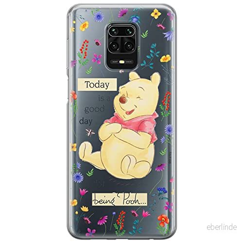 ERT GROUP mobiltelefonfodral för Xiaomi REDMI NOTE 9 PRO/ 9S originalt och officiellt licensierat Disney mönster Winnie the Pooh and friends 029, gedeeltelijk transparant 5903040311844