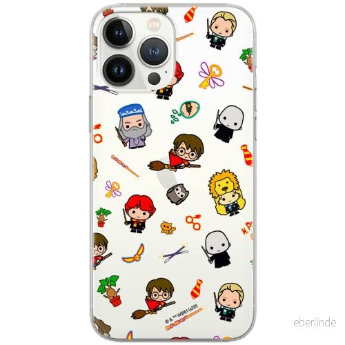 ERT GROUP mobiltelefonfodral för Huawei P30 originalt och officiellt licensierat Harry Potter mönster 026 Vit optimalt anpassad till formen på mobiltelefonen, gedeeltelijk transparant 5903537618470