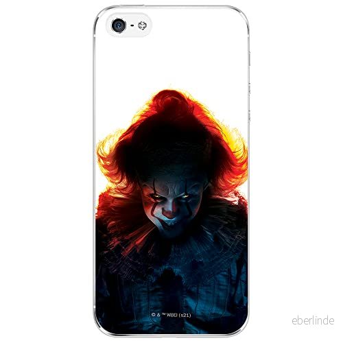 ERT GROUP mobiltelefonfodral för Iphone 5/5S/SE originalt och officiellt licensierat Horror mönster It 009 optimalt anpassad till formen på mobiltelefonen, fodral tillverkad av TPU plast 5905131964649