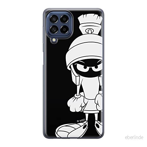 ERT GROUP mobiltelefonfodral för Samsung M33 5G originalt och officiellt licensierat Looney Tunes mönster Marwin 002 optimalt anpassad till formen på mobiltelefonen, fodral tillverkad av TPU plast 5905511348885