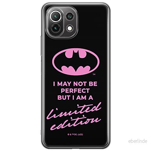 ERT GROUP mobiltelefonfodral för Xiaomi 11 LITE 4G/5G originalt och officiellt licensierat DC mönster Batman 062, fodral tillverkad av TPU plast 5905131515384