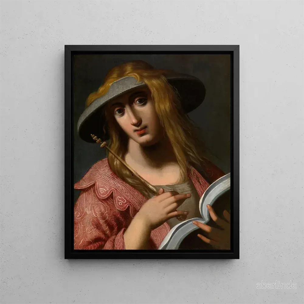 Målning Sibylle - Abraham Janssens