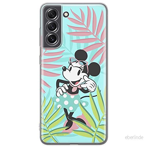 ERT GROUP mobiltelefonfodral för Samsung S21 FE originalt och officiellt licensierat Disney mönster Minnie 040 optimalt anpassad till formen på mobiltelefonen, fodral tillverkad av TPU plast 5903932985993