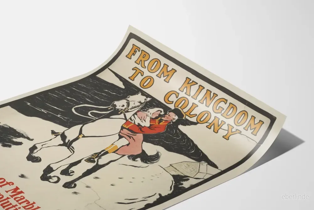 Vintageposter From Kingdom to Colony - Historisk romantik av Mary Devereux - Bild 3