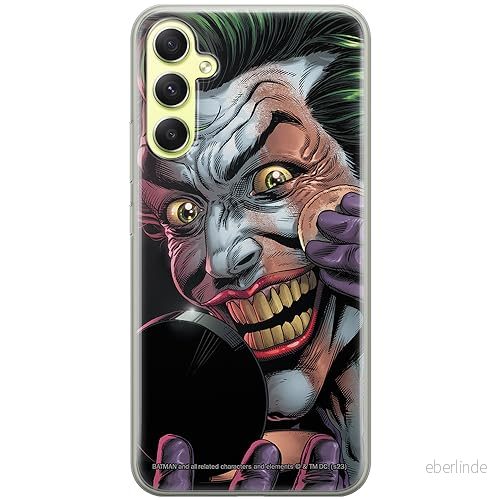 ERT GROUP mobiltelefonfodral för Samsung A34 5G originalt och officiellt licensierat DC mönster Joker 023 optimalt anpassad till formen på mobiltelefonen, fodral tillverkad av TPU plast 5905795057527
