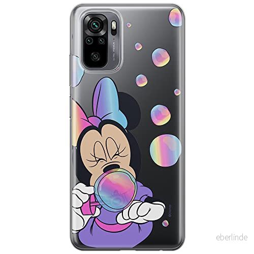 ERT GROUP mobiltelefonfodral för Xiaomi REDMI NOTE 10/ 10S originalt och officiellt licensierat Disney mönster Minnie 052 optimalt anpassad till formen på mobiltelefonen, gedeeltelijk transparant 5903537182933