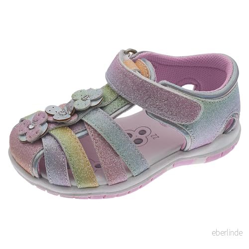 Chicco Sandal Med Kardborreband Flickor Design i Italien, Flerfärgad, 23 EU 8051182458440