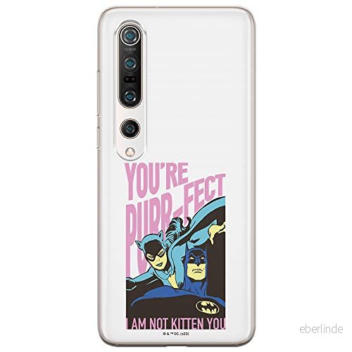 ERT GROUP mobiltelefonfodral för Xiaomi MI 10 / PRO originalt och officiellt licensierat DC mönster Batman 067 optimalt anpassad till formen på mobiltelefonen, fodral tillverkad av TPU plast 5905131520425