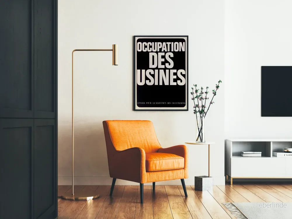 Väggposter med industriell sysselsättning, vintage design - Bild 2