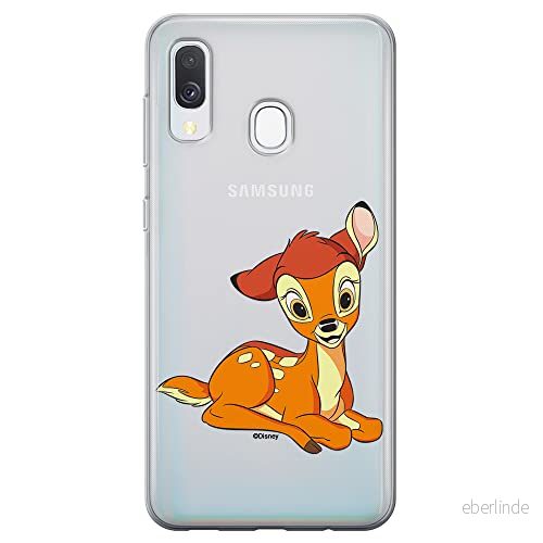 ERT GROUP mobiltelefonfodral för Samsung A40 originalt och officiellt licensierat Disney mönster Bambi 016 optimalt anpassad till formen på mobiltelefonen, gedeeltelijk transparant 5905131165350