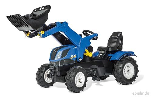 Rollyfarmtrac New Holland T7 Pedaltraktor, Blå/Svart 4006485611270
