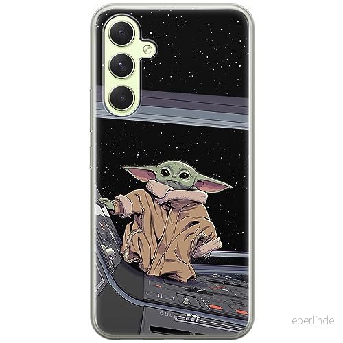 ERT GROUP mobiltelefonfodral för Samsung A54 5G originalt och officiellt licensierat Star Wars mönster Baby Yoda 025 optimalt anpassad till formen på mobiltelefonen, fodral tillverkad av TPU plast 5905511799496