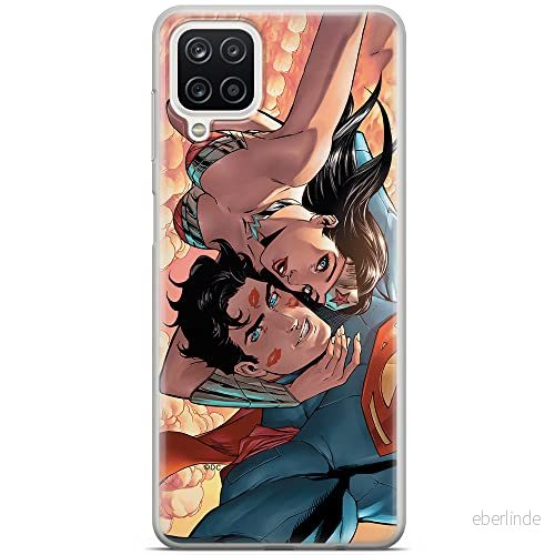 ERT GROUP mobiltelefonfodral för Samsung A12 / M12 originalt och officiellt licensierat DC mönster Wonder Woman 046 optimalt anpassad till formen på mobiltelefonen, fodral tillverkad av TPU plast 5904805434068