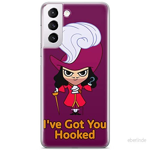 ERT GROUP mobiltelefonfodral för Samsung S21 PLUS originalt och officiellt licensierat Disney mönster James Hook 001 optimalt anpassad till formen på mobiltelefonen, fodral tillverkad av TPU plast 5905131450593