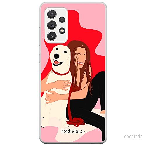 ERT GROUP mobiltelefonfodral för Samsung A52 5G / LTE 4G A52S originalt och officiellt licensierat Babaco mönster Dogs 006, fodral tillverkad av TPU plast 5905131003621