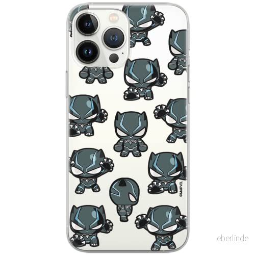 ERT GROUP mobiltelefonfodral för Samsung S20 PLUS / S11 originalt och officiellt licensierat Marvel mönster Black Panther 016 Vit anpassad till formen på mobiltelefonen, gedeeltelijk transparant 5904805227462