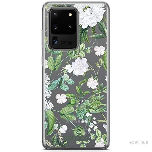 ERT GROUP mobiltelefonfodral för Samsung S20 ULTRA / S11 PLUS originalt och officiellt licensierat Babaco mönster Flowers 034 optimalt anpassad till formen på mobiltelefonen, gedeeltelijk transparant 5905131291783