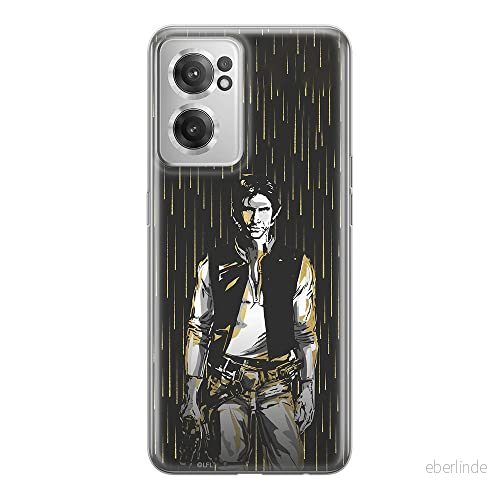 ERT GROUP mobiltelefonfodral för Oneplus NORD CE 2 originalt och officiellt licensierat Star Wars mönster Han Solo 002 optimalt anpassad till formen på mobiltelefonen, fodral tillverkad av TPU plast 5905511299347