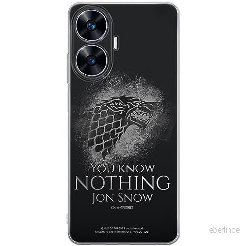 ERT GROUP mobiltelefonfodral för Realme C55 originalt och officiellt licensierat Game of Thrones mönster 020 optimalt anpassad till formen på mobiltelefonen, fodral tillverkad av TPU plast 5905511863609
