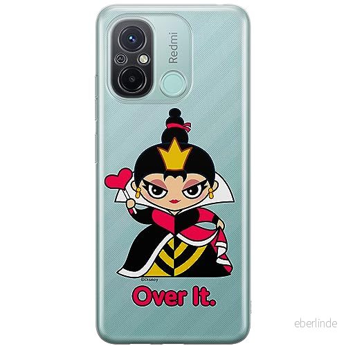 ERT GROUP mobiltelefonfodral för Xiaomi REDMI 12C/ 11A originalt och officiellt licensierat Disney mönster Queen of Hearts 001 anpassad till formen på mobiltelefonen, gedeeltelijk transparant 5905511849375