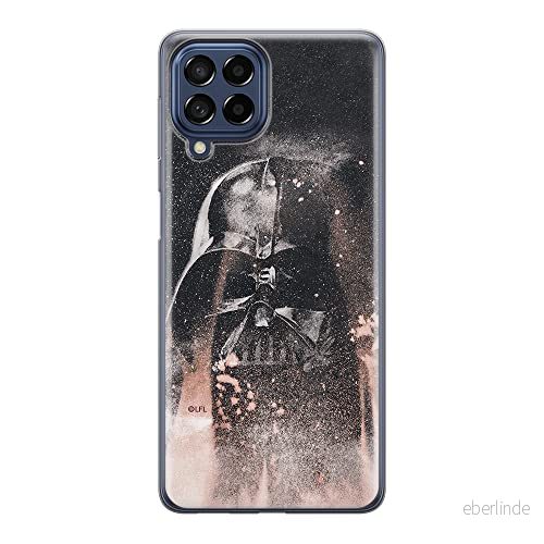 ERT GROUP mobiltelefonfodral för Samsung M33 5G originalt och officiellt licensierat Star Wars mönster Darth Vader 011 optimalt anpassad till formen på mobiltelefonen, fodral tillverkad av TPU plast 5905511343583