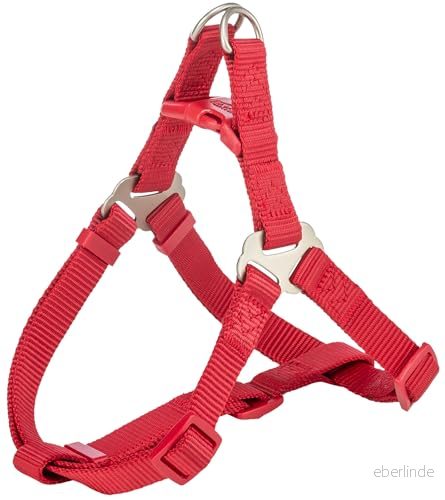 Trixie Premium One Touch harness M: 50 65 cm/20 mm red 4011905204536