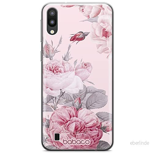 ERT GROUP mobiltelefonfodral för Samsung M10 originalt och officiellt licensierat Babaco mönster Flowers 050 optimalt anpassad till formen på mobiltelefonen, fodral tillverkad av TPU plast 5905131349088