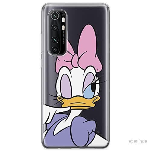 ERT GROUP mobiltelefonfodral för Xiaomi MI NOTE 10 Lite originalt och officiellt licensierat Disney mönster Daisy 003 optimalt anpassad till formen på mobiltelefonen, gedeeltelijk transparant 5904805585791