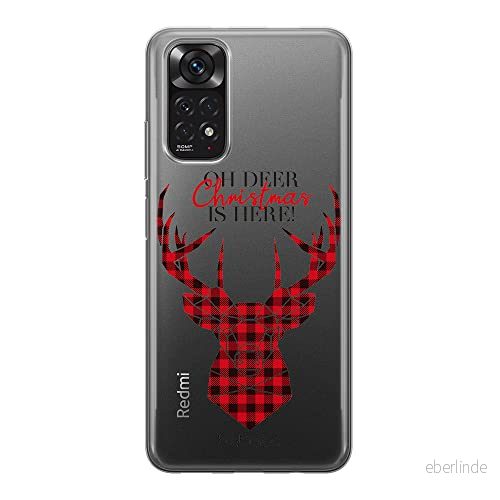 ERT GROUP mobiltelefonfodral för Xiaomi REDMI NOTE 11S 4G / 11 originalt och officiellt licensierat Babaco mönster Winter 008, gedeeltelijk transparant 5905511561505