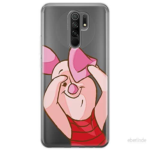 ERT GROUP mobiltelefonfodral för Xiaomi REDMI 9 originalt och officiellt licensierat Disney mönster Winnie the Pooh and friends 034 anpassad till formen på mobiltelefonen, gedeeltelijk transparant 5903537205878