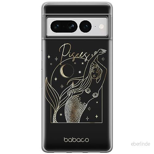 ERT GROUP mobiltelefonfodral för Google PIXEL 7 PRO originalt och officiellt licensierat Babaco mönster Zodiac Woman 012 optimalt anpassad till formen på mobiltelefonen, fodral tillverkad av TPU plast 5905795166328