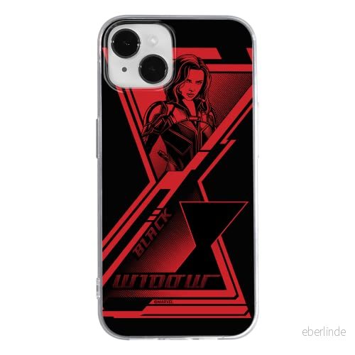 ERT GROUP mobiltelefonfodral för Apple Iphone 14 PLUS originalt och officiellt licensierat Marvel mönster Black Widow 003 anpassad till formen på mobiltelefonen, fodral tillverkad av TPU plast 5905131909169