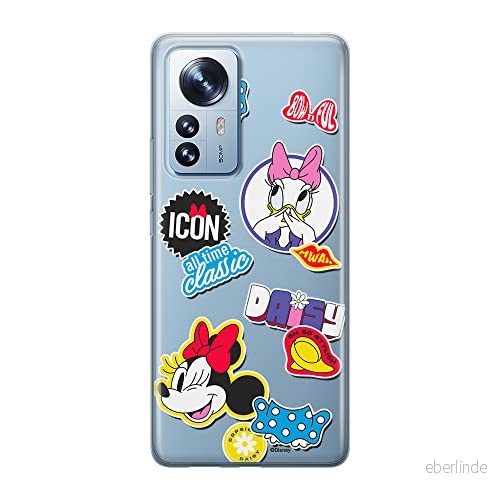 ERT GROUP mobiltelefonfodral för Xiaomi 12 PRO originalt och officiellt licensierat Disney mönster Minnie 067 optimalt anpassad till formen på mobiltelefonen, gedeeltelijk transparant 5905511530075