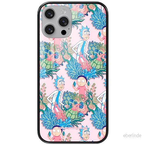ERT GROUP mobiltelefonfodral för Apple Iphone 13 MINI originalt och officiellt licensierat Rick and Morty mönster & 021 tillverkad av härdat glas, skyddsfodral 5905511141448