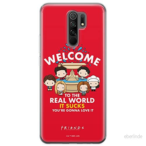 ERT GROUP mobiltelefonfodral för Xiaomi REDMI 9 originalt och officiellt licensierat Friends mönster 005 optimalt anpassad till formen på mobiltelefonen, fodral tillverkad av TPU plast 5903932264630