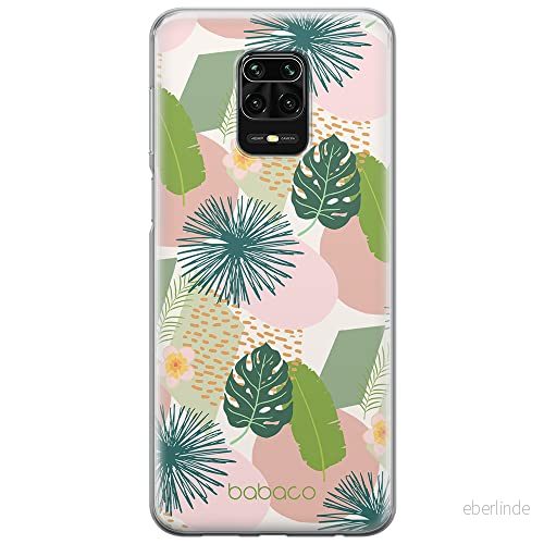 ERT GROUP mobiltelefonfodral för Xiaomi REDMI NOTE 9 PRO/ 9S originalt och officiellt licensierat Babaco mönster Plants 012 anpassad till formen på mobiltelefonen, fodral tillverkad av TPU plast 5903932579994