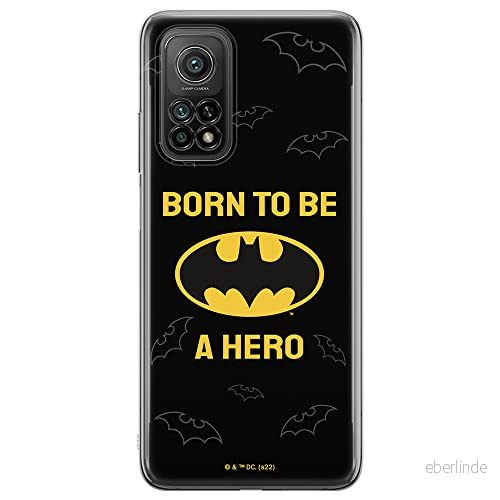 ERT GROUP mobiltelefonfodral för Xiaomi MI 10T 5G / PRO originalt och officiellt licensierat DC mönster Batman 058 anpassad till formen på mobiltelefonen, fodral tillverkad av TPU plast 5905131538819