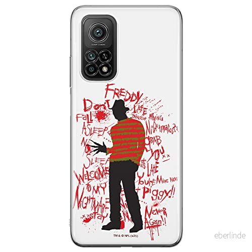 ERT GROUP mobiltelefonfodral för Xiaomi Redmi Note 11 Pro 5G/11 4G originalt och officiellt licensierat Horror mönster Nightmare of Elm Street 010, fodral tillverkad av TPU plast 5905511094256