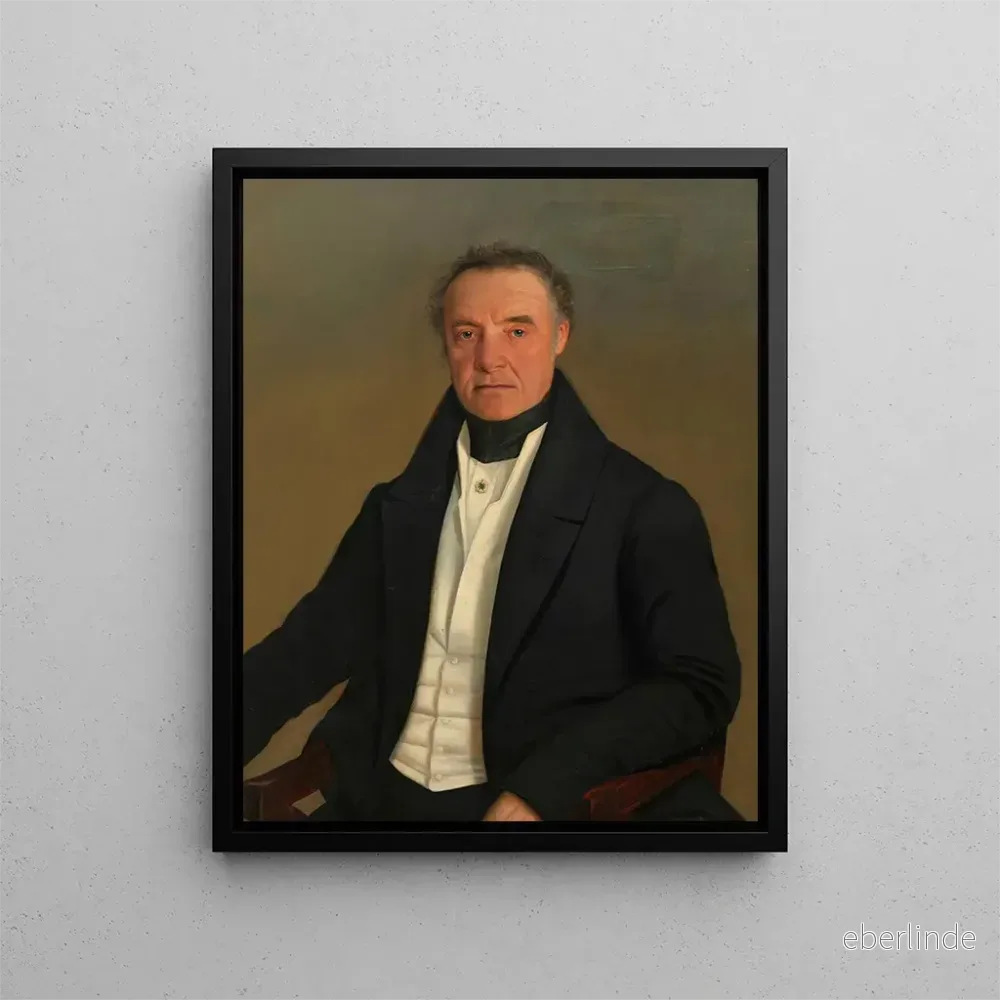 Målning av Johann Georg Scherzer, den gamle ägaren av värdshuset Zum Sperl – Anton Einsle Målning av Johann Georg Scherzer, den gamle ägaren av värdshuset Zum Sperl – Anton Einsle