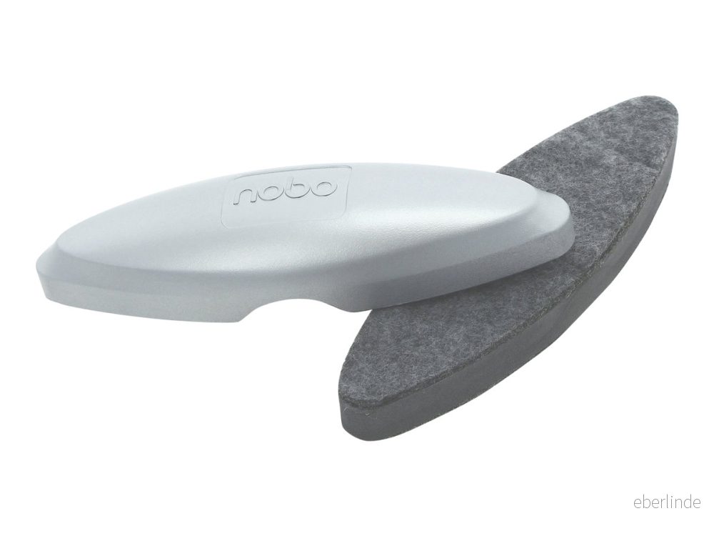 Nobo Magnetisk Radergummi - Silver - 1904100 5028252477291