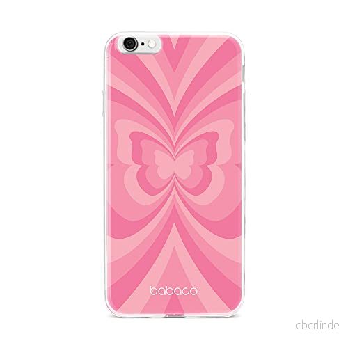 ERT GROUP mobiltelefonfodral för Iphone 6 PLUS originalt och officiellt licensierat Babaco mönster Butterflies 001 optimalt anpassad till formen på mobiltelefonen, fodral tillverkad av TPU plast 5904805710582