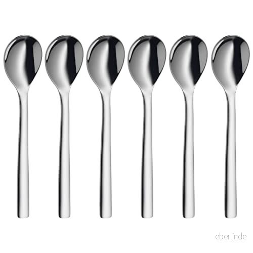 WMF 12.9146.6040 Äggsked Set, Silver, 12 cm, 6 Stycken 4000530675248