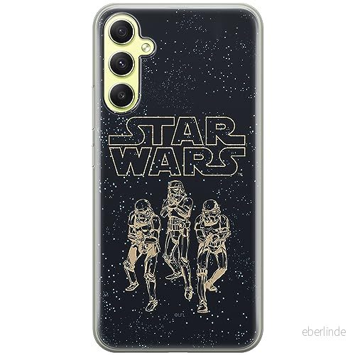 ERT GROUP mobiltelefonfodral för Samsung A34 5G originalt och officiellt licensierat Star Wars mönster 005 optimalt anpassad till formen på mobiltelefonen, fodral tillverkad av TPU plast 5905511777753