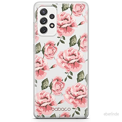 ERT GROUP mobiltelefonfodral för Samsung A73 5G originalt och officiellt licensierat Babaco mönster Flowers 013 optimalt anpassad till formen på mobiltelefonen, gedeeltelijk transparant 5904805518102