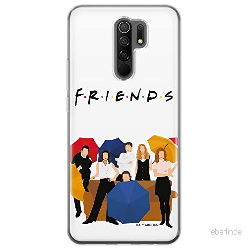 ERT GROUP mobiltelefonfodral för Xiaomi REDMI 9A originalt och officiellt licensierat Friends mönster 001 optimalt anpassad till formen på mobiltelefonen, fodral tillverkad av TPU plast 5903040366066