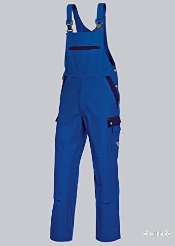 BP Profil 1844 720 113 hängselbyxor stretch hängslen justerbar midja fickor för knäskydd 65% polyester, 35% bomull normal passform storlek: 58 färg: kungsblå/mörkblå 4010365740752