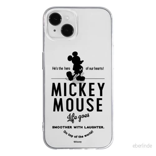 ERT GROUP mobiltelefonfodral för Apple Iphone 14 PLUS originalt och officiellt licensierat Disney mönster Mickey 014 optimalt anpassad till formen på mobiltelefonen, gedeeltelijk transparant 5905131908827