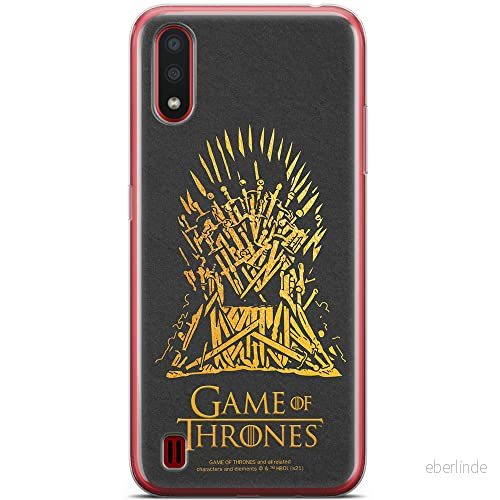 ERT GROUP mobiltelefonfodral för Samsung A01 originalt och officiellt licensierat Game od Thrones mönster of 011 anpassad till formen på mobiltelefonen, fodral tillverkad av TPU plast 5903932678185